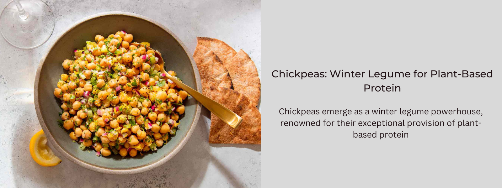 Chickpeas: Winter Legume for Plant-Based Protein
