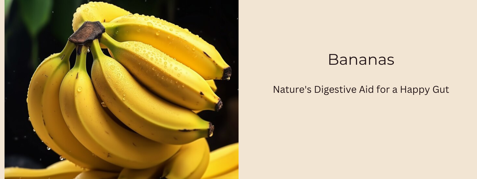 Bananas: Nature's Digestive Aid for a Happy Gut - PotsandPans India