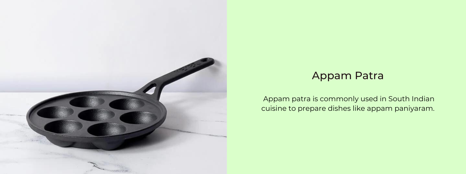 Appam Patra: Perfect Tool For South Indian Dishes