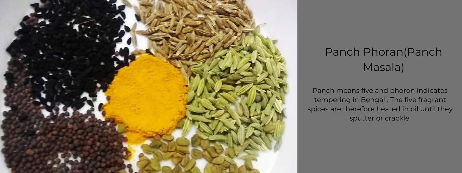 Panch Phoran(Panch Masala)Masala - Health Benefits, Uses and Important Facts