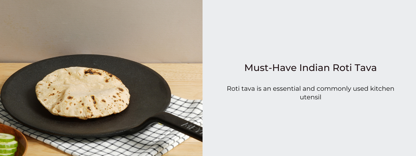 Versatile & Must-Have Indian Roti Tava - PotsandPans India