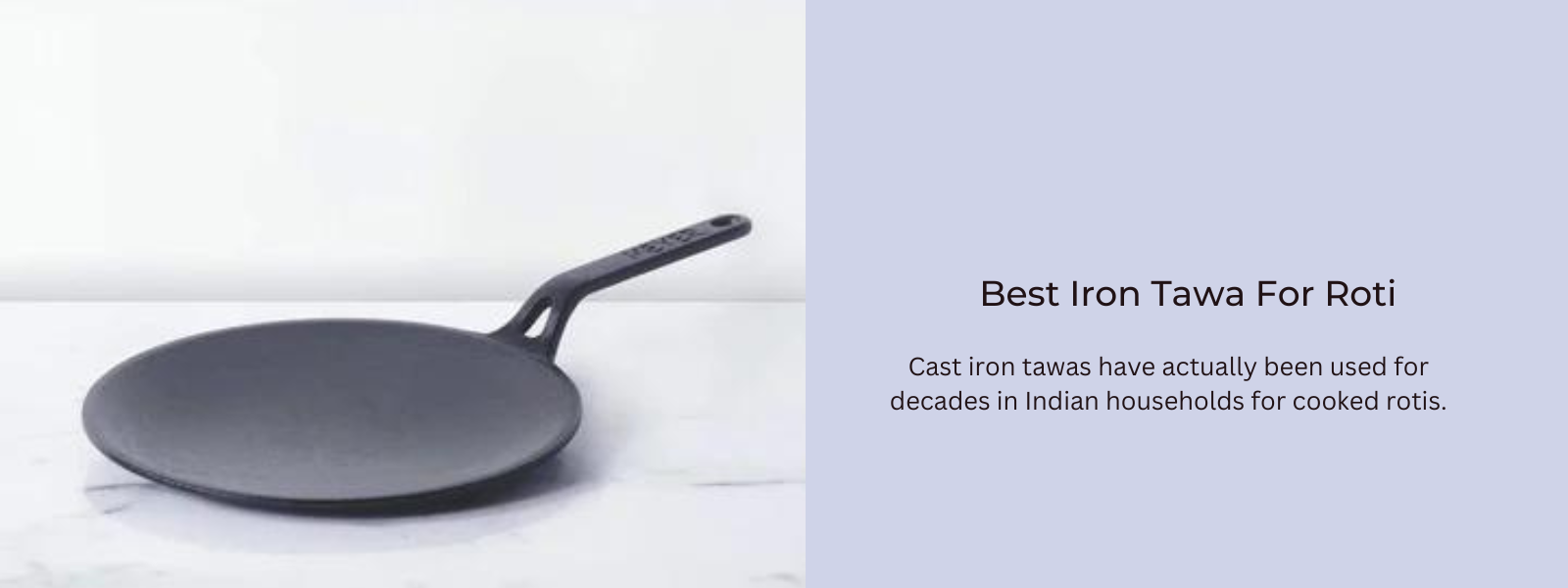 Best Iron Tawa For Roti: Cookware For Indian Food
