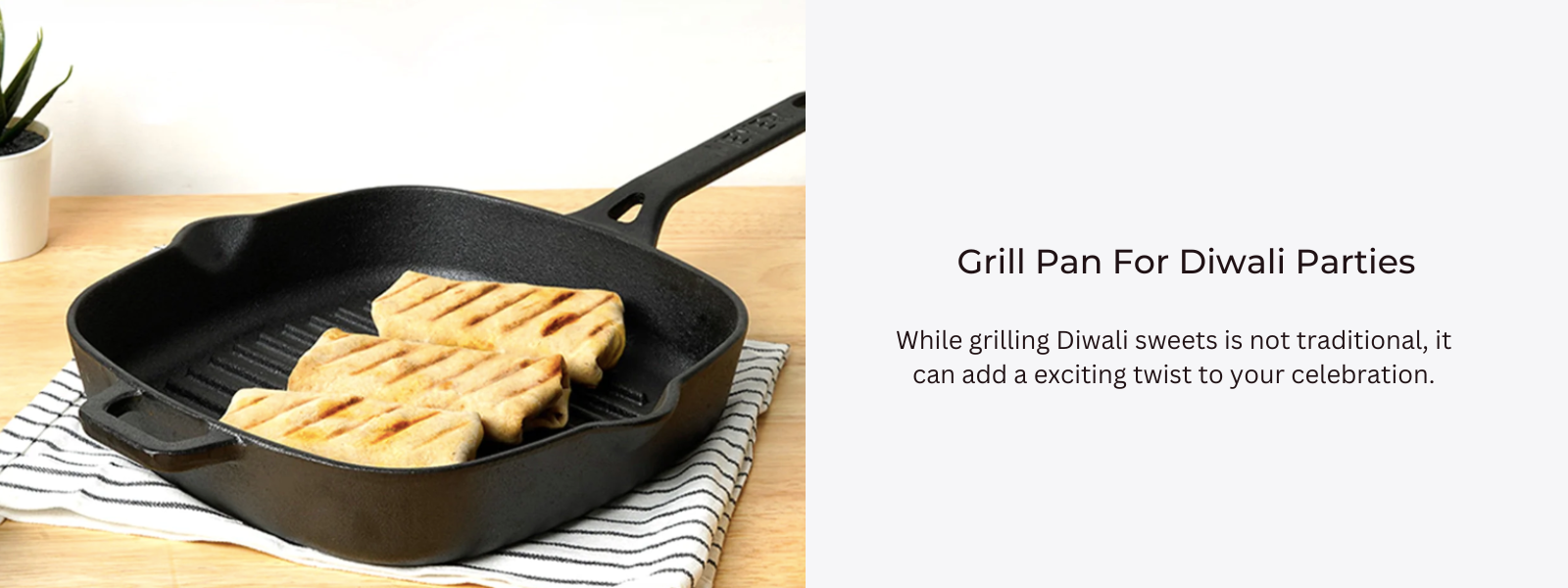 Party Cookware Grilling Goodies: BBQ Cookware for Diwali Parties - PotsandPans India