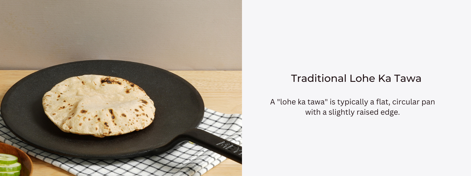 Traditional Lohe Ka Tawa For Indian Cooking