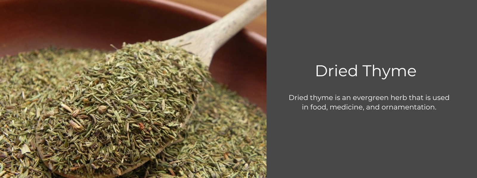 Dried Thyme - Health Benefits, Uses and Important Facts