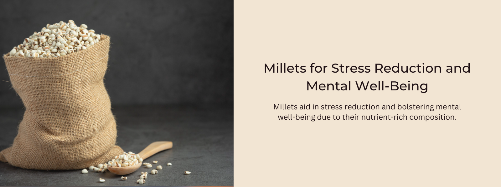 Millets for Stress Reduction and Mental Well-Being