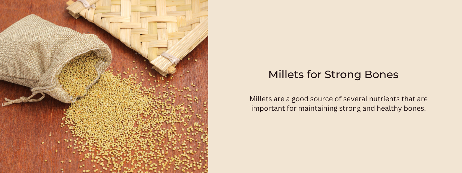 Millets for Strong Bones: The Calcium Connection