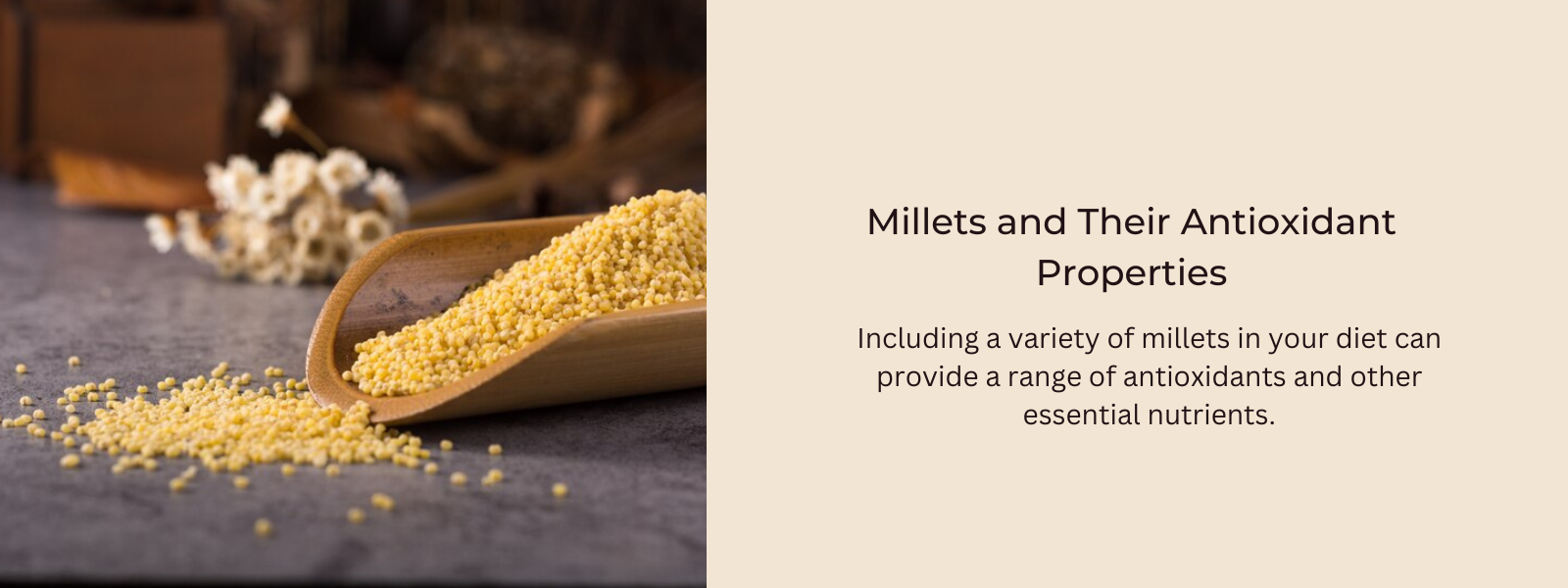 Millets and Their Antioxidant Properties