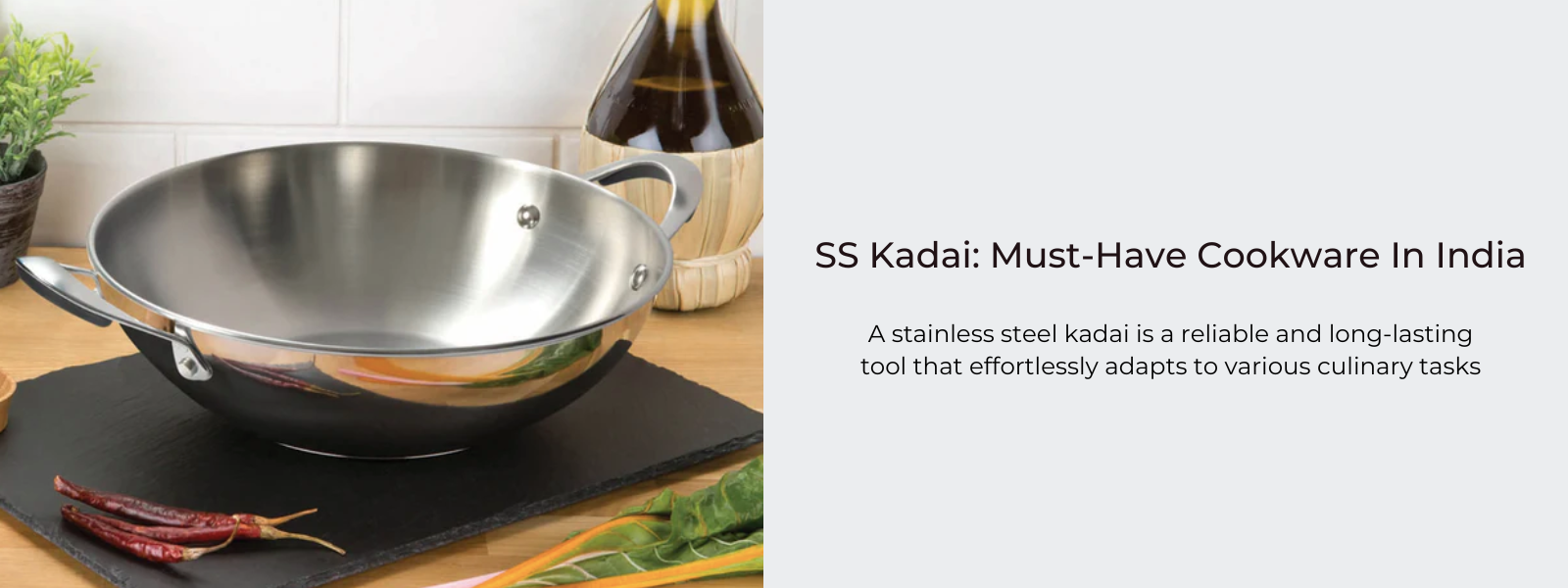 Best Stainless Steel Kadai In India in 2023