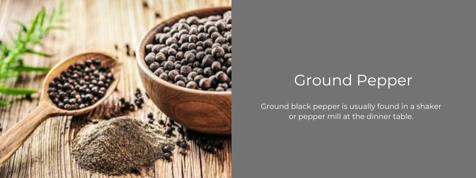 Peper Ground Why Use Fresh Ground Pepper : Ground Pepper: Types, Uses, and Buying ...