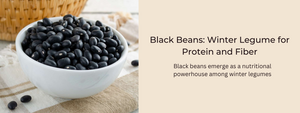 Black Beans: Winter Legume for Protein and Fiber