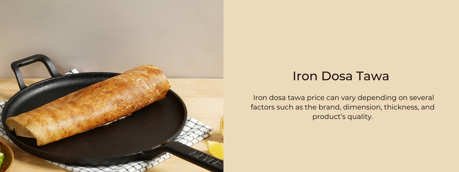 How to make your regular iron tawa non-stick