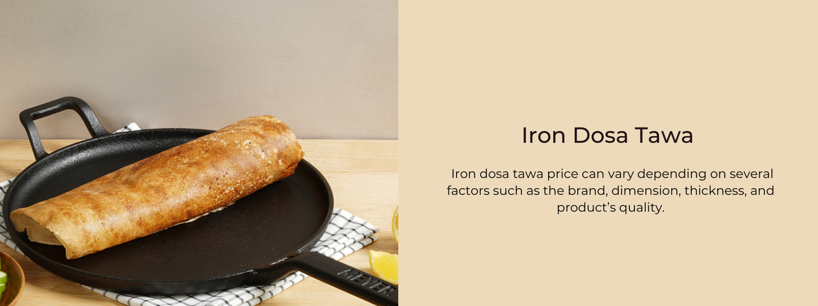 Iron Dosa Tawa 