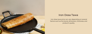 Best Iron Dosa Tawa Price: Pre-seasoned Cast Iron Tawa at a Special Rate