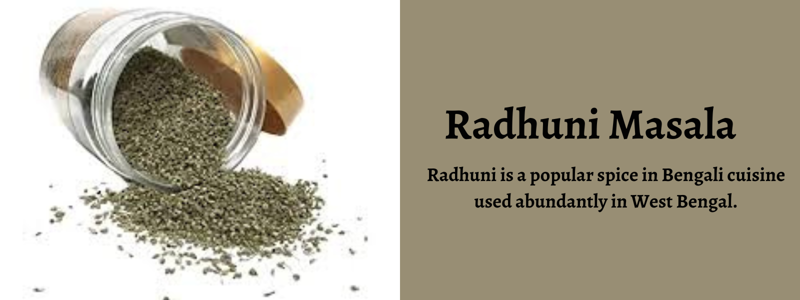 Radhuni  Masala- Health Benefits, Uses and Important Facts