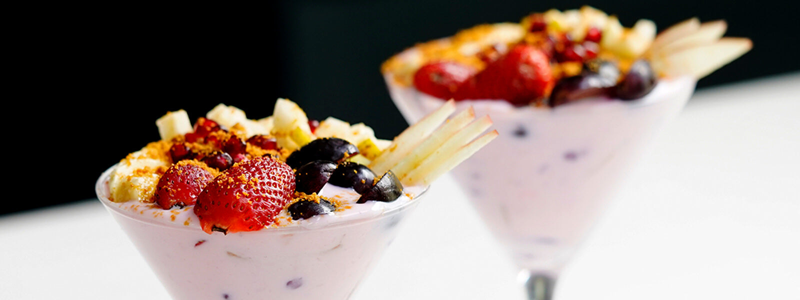 Fresh Fruits custard