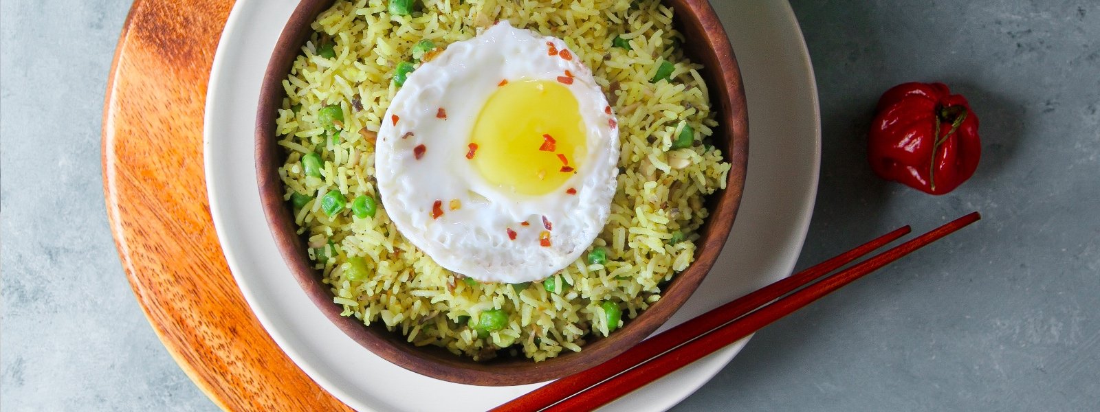 Vegetable Golden Fried Rice