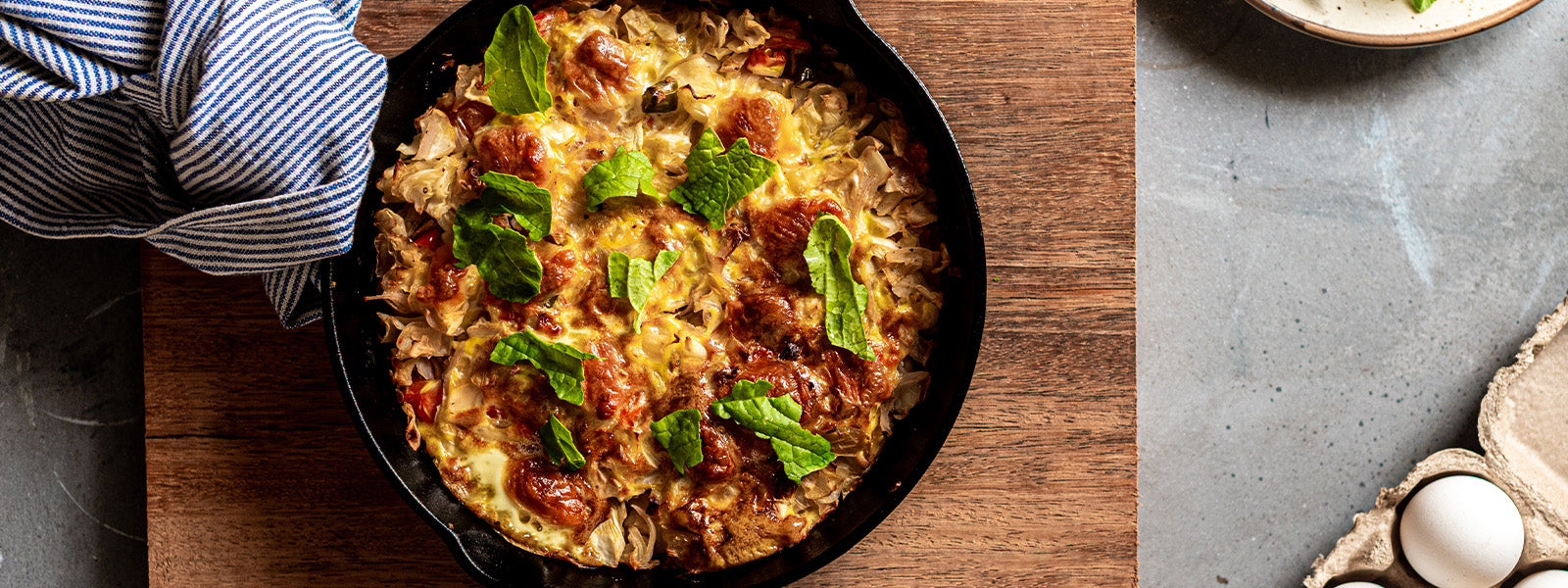 Greek Style Frittata - PotsandPans India