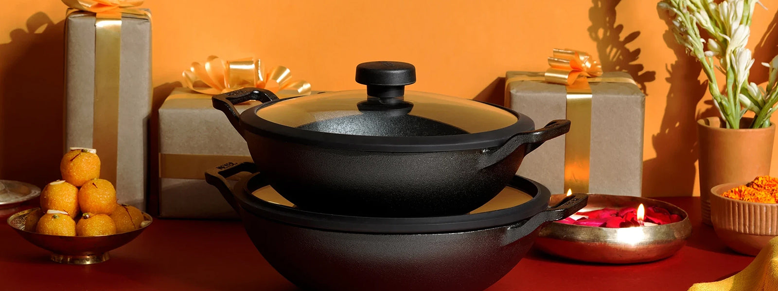 Cooking with Cast Iron: Traditional Diwali Cookware - PotsandPans