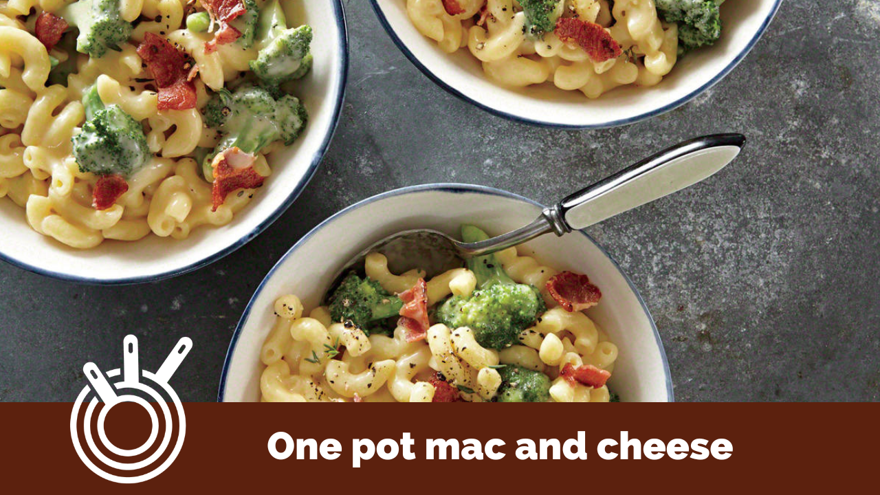 One Pot Mac and Cheese - PotsandPans India