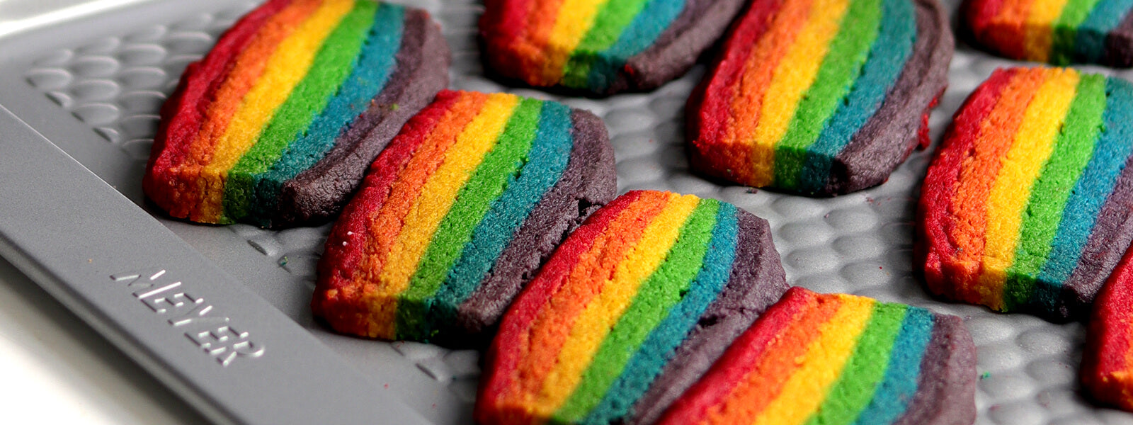 Rainbow Butter Cookies
