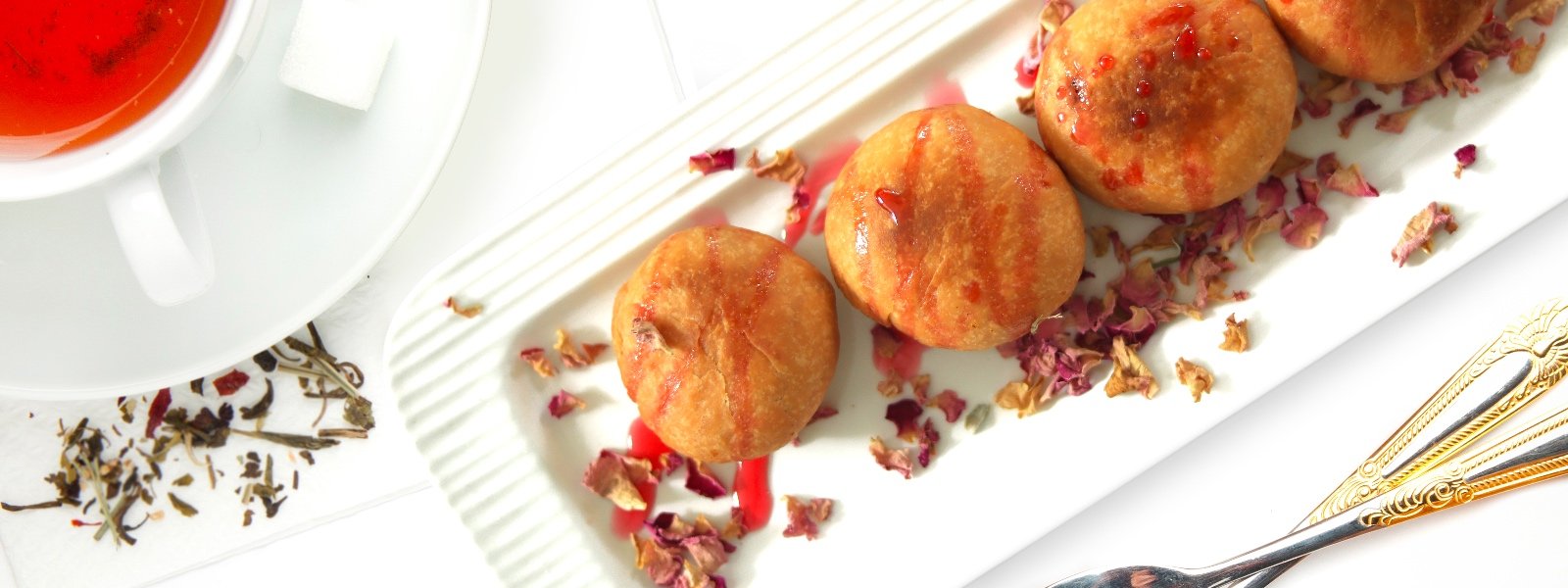 Rose And Dry Fruit Kachori