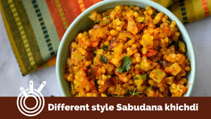 Non sticky vegetable Sabudana Khichdi with some twist