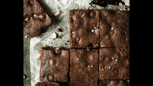 Chocolate chip and Sea Salt Brownie