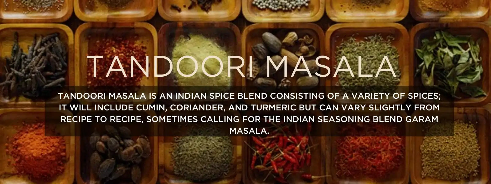 Tandoori clearance masala ingredients