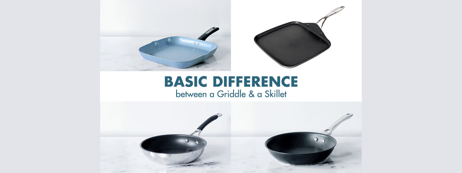 Griddle Vs Skillet: Find out the difference