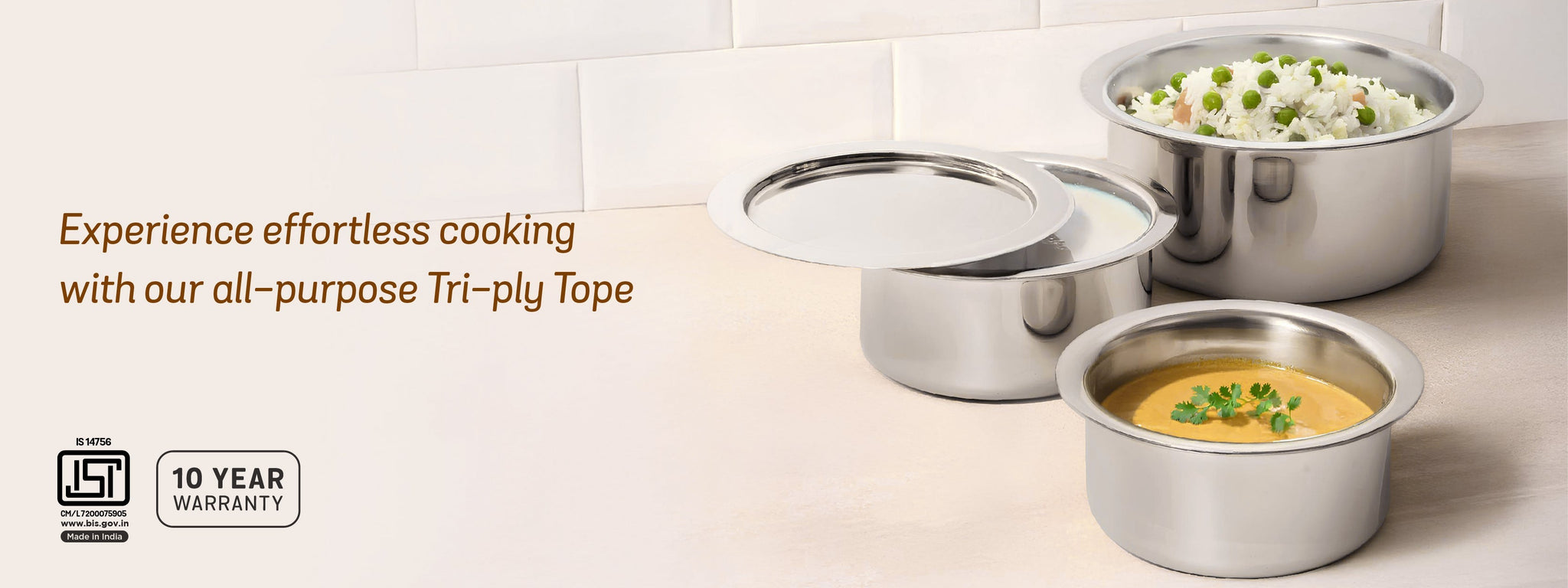 Why Choose a 20 cm Triply Tope for Daily Cooking Needs