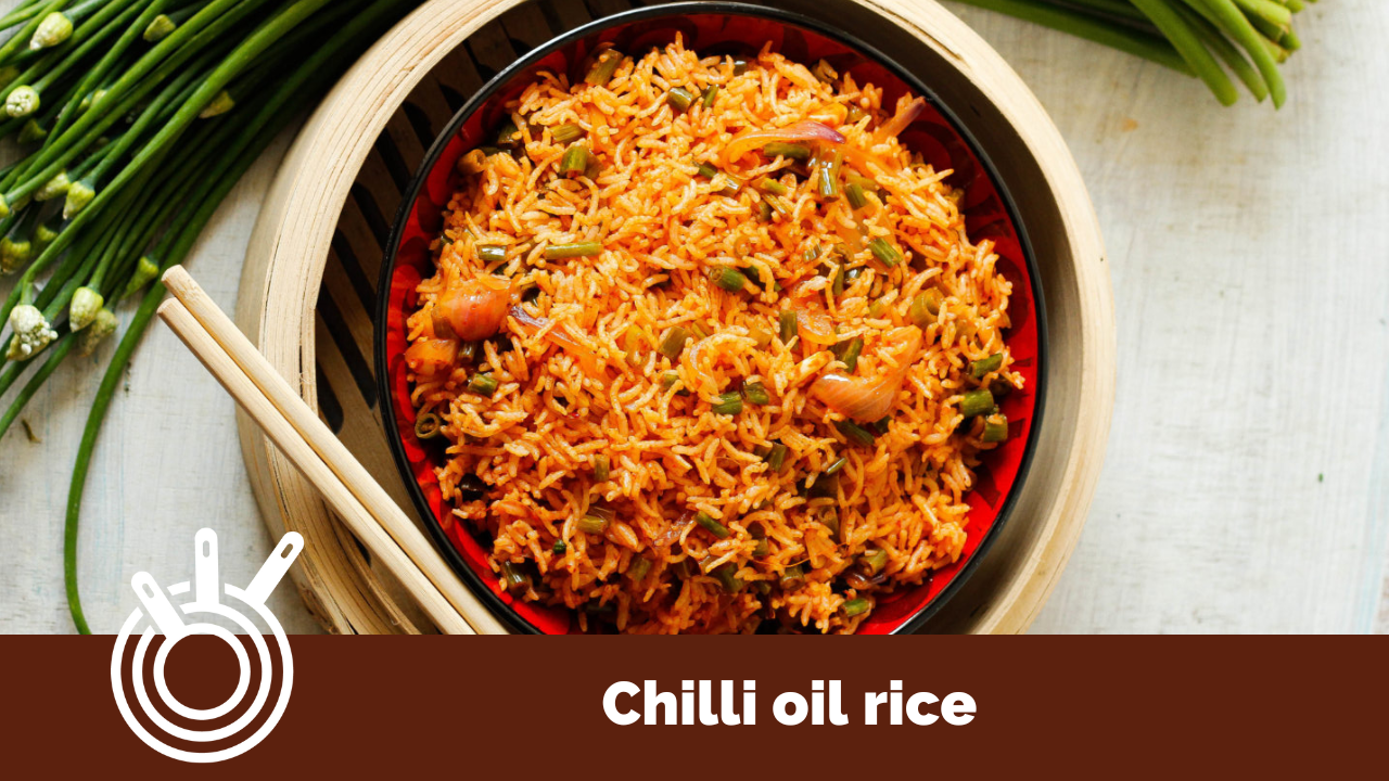 Trending Instagram Sizzling chili oil fried rice