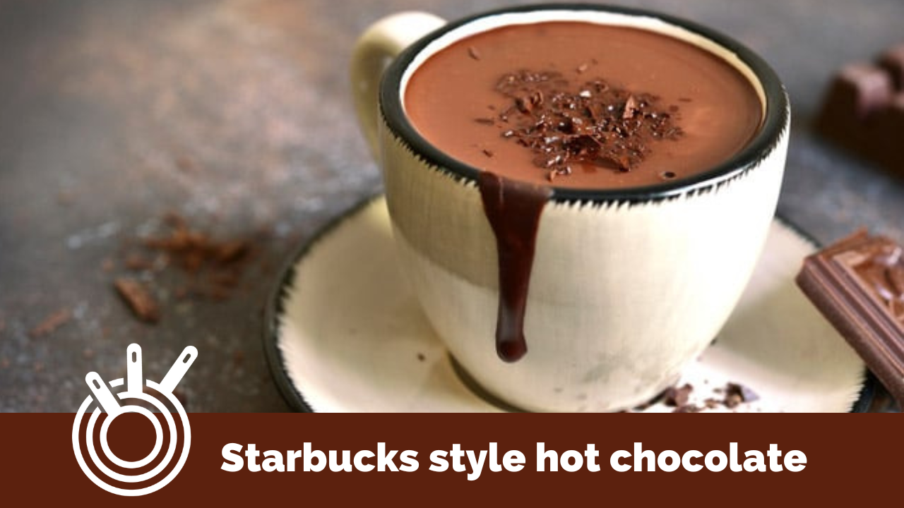 Copycat this Starbucks style Hot chocolate recipe