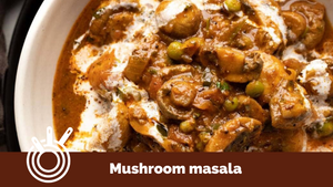Mushroom Masala is worth trying curry !