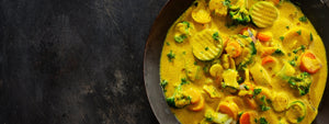 Different style Vegan Vegetable Coconut Stew