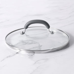 Meyer Trivantage Stainless Steel Triply Cookware 2-Piece Set - Tasla + Interchangeable Glass Lid, 20cm