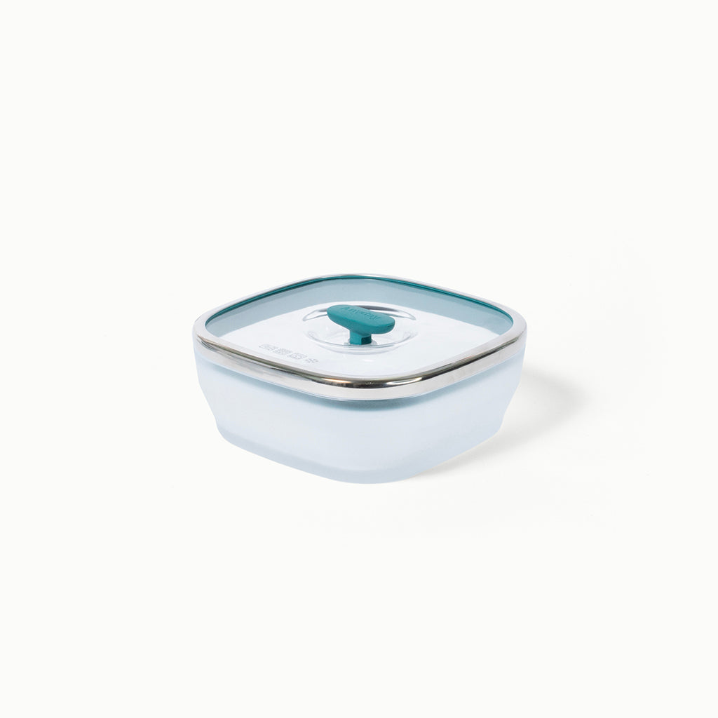 Microwave safe frosted borosilicate glass Anyday dishware- Medium Square Dish