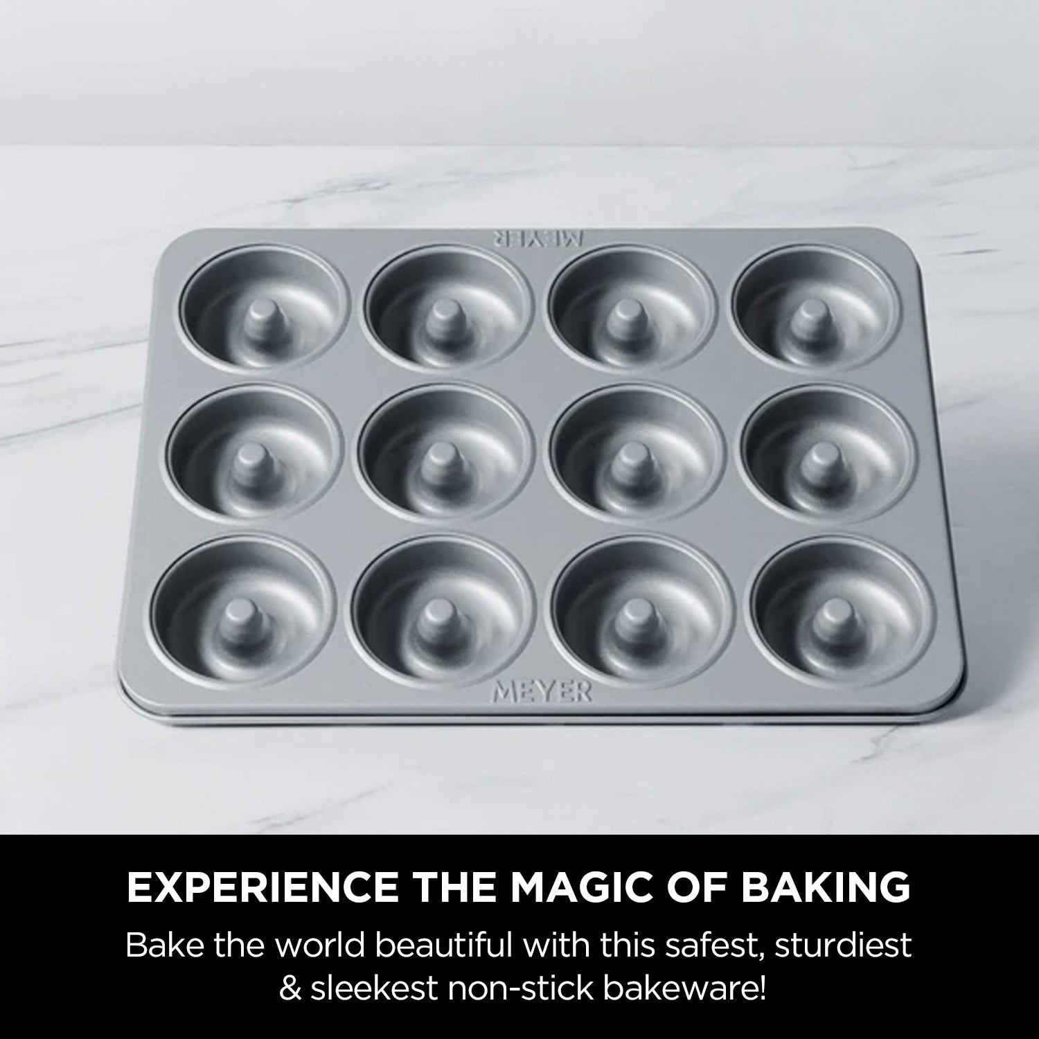 Meyer Bakemaster 12 Cup Mini Doughnut Pan - Main Image