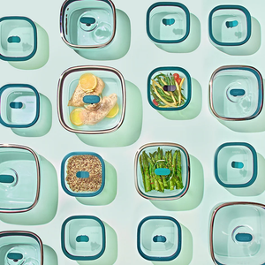 Microwave safe frosted borosilicate glass Anyday dishware- Small Square Dish Set of 2