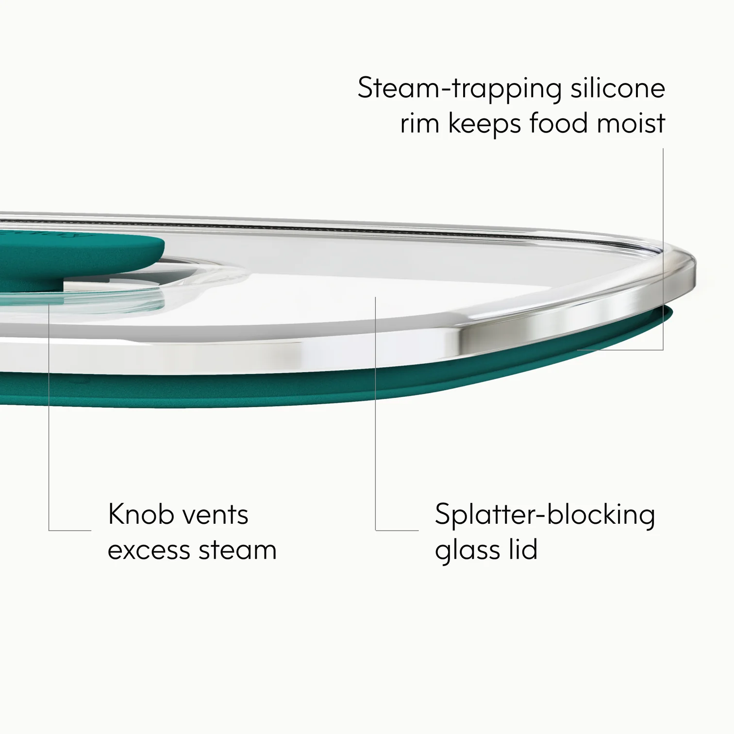 Microwave safe frosted borosilicate glass Anyday dishware- Medium Square Dish