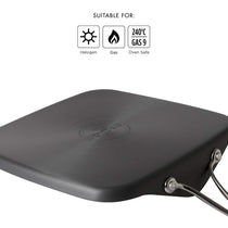 Circulon Non-Stick + Hard Anodized Square Tawa, 28 cm