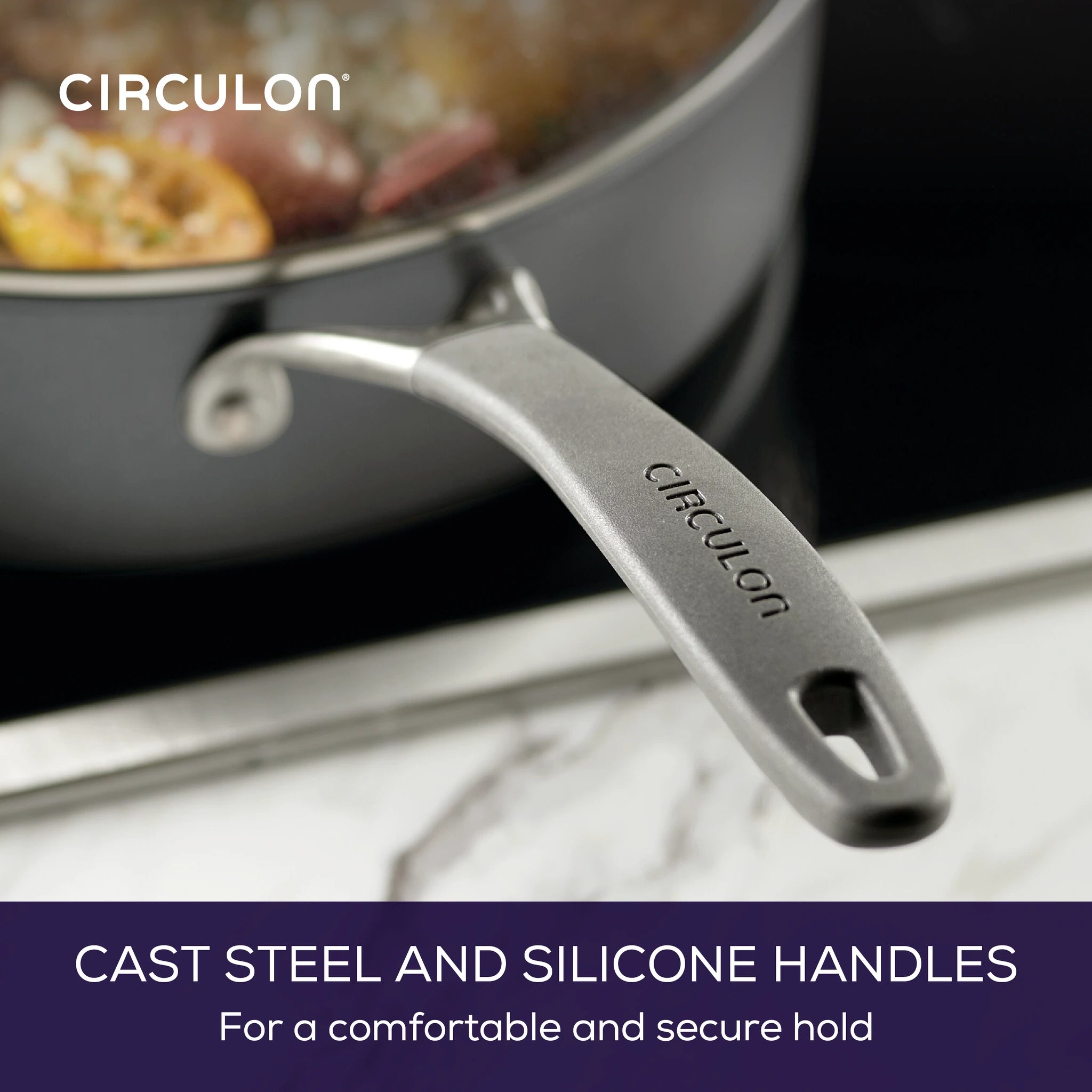 Circulon Scratch Defense A1 Series Nonstick Saute Pan with Lid ,28cm