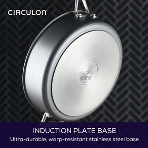 Circulon Scratch Defense A1 Series Nonstick Saute Pan with Lid ,28cm