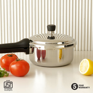 MEYER Presta  2L Tri-ply with Outer Lid Pressure Cooker