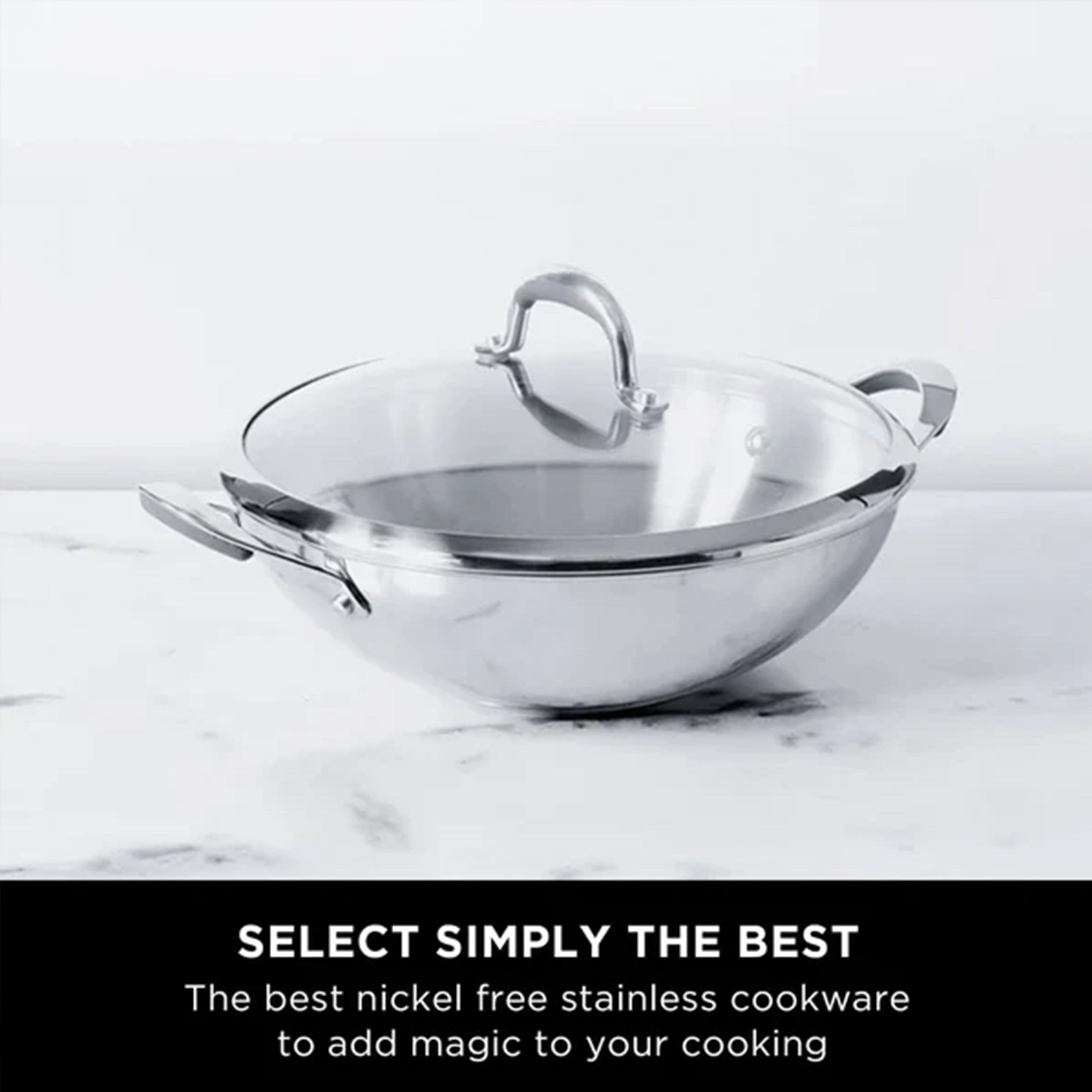 Meyer Select Stainless Steel 5-Piece Cookware Set (Gas and Induction Compatible)