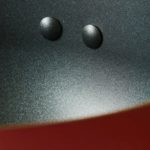 Meyer Bauhaus Nonstick Stockpot/ Casserole with lid, 24 cm, Red