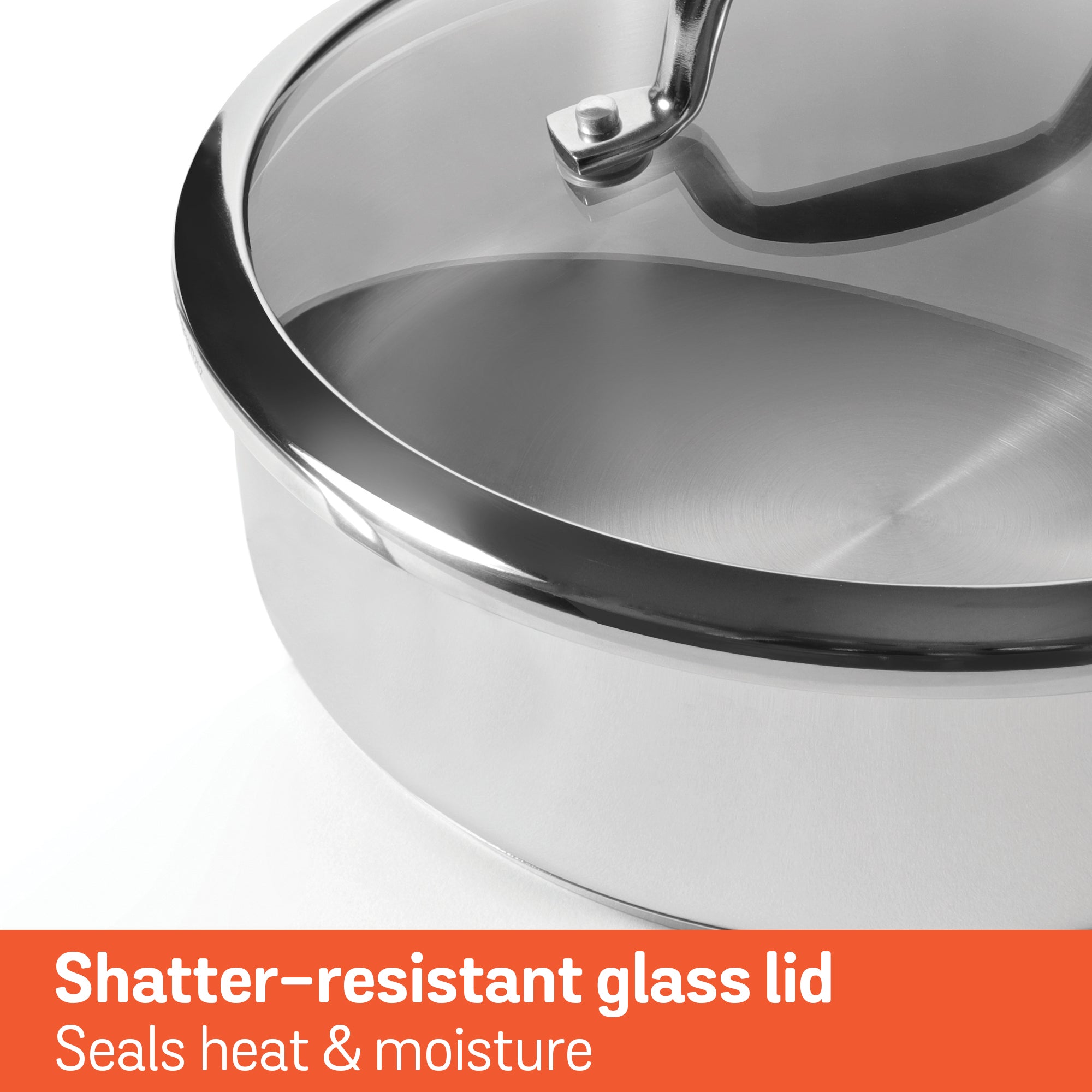 Meyer Select Stainless Steel Sauteuse 20cm (Induction & Gas Compatible)