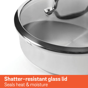 Meyer Select Stainless Steel Sauteuse 20cm (Induction & Gas Compatible)