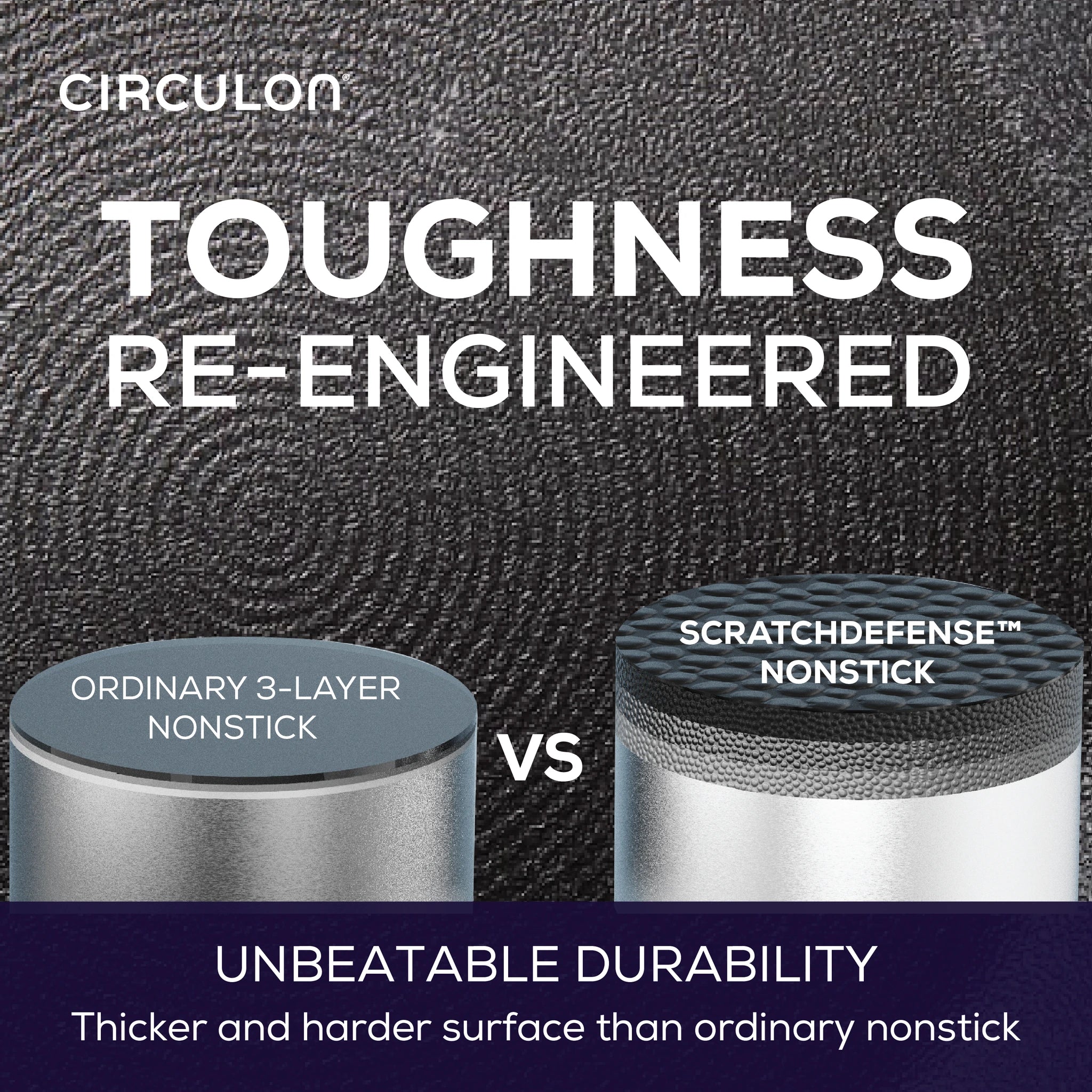 Circulon Scratch Defense A1 Series Nonstick Saute Pan with Lid ,28cm
