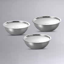 MEYER Trivantage Pro Tasla with lid 3pcs Set (18cm Tasla With Lid + 20cm Tasla With Lid + 22cm Tasla With Lid)